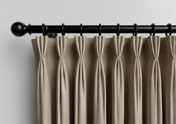 Bruschal (Blackout), Tarnished Bronze - Made to Measure Curtains - Image 11